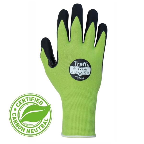 Traffi-TG5240-Cut-Safe-Oil-Resistant-Glove---Pair---Size-10